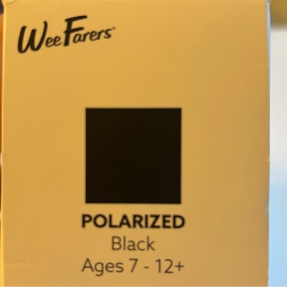 Kids Polarized Sunglasses by WeeFarers - Classic Black for ages 7-12 - Picture 8 of 9
